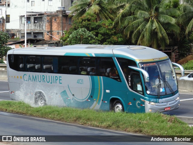 Auto Viação Camurujipe 4121 na cidade de Salvador, Bahia, Brasil, por Anderson  Bacelar. ID da foto: 11954376.