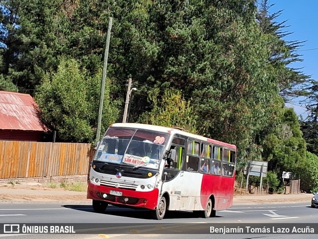Buses Nuevo Amanecer 20 na cidade de El Tabo, San Antonio, Valparaíso, Chile, por Benjamín Tomás Lazo Acuña. ID da foto: 11912178.