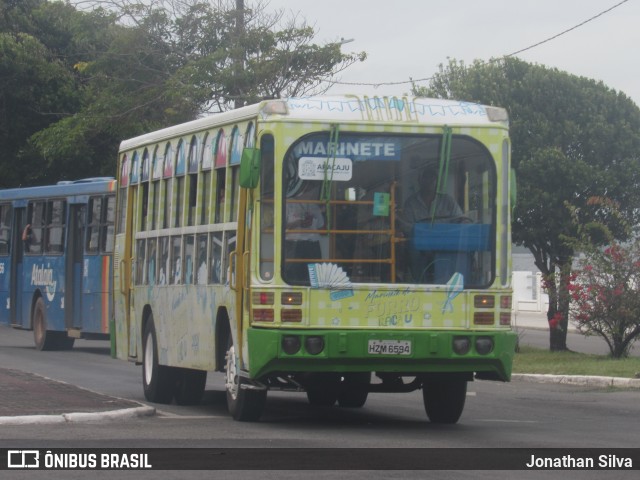 Viação Progresso 6594 na cidade de Aracaju, Sergipe, Brasil, por Jonathan Silva. ID da foto: 11912495.