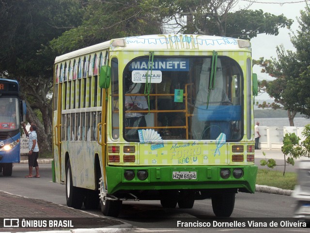Viação Progresso 6594 na cidade de Aracaju, Sergipe, Brasil, por Francisco Dornelles Viana de Oliveira. ID da foto: 11913404.