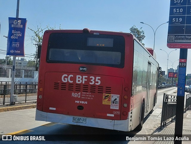 Metbus 1470 na cidade de Ñuñoa, Santiago, Metropolitana de Santiago, Chile, por Benjamín Tomás Lazo Acuña. ID da foto: 11912260.