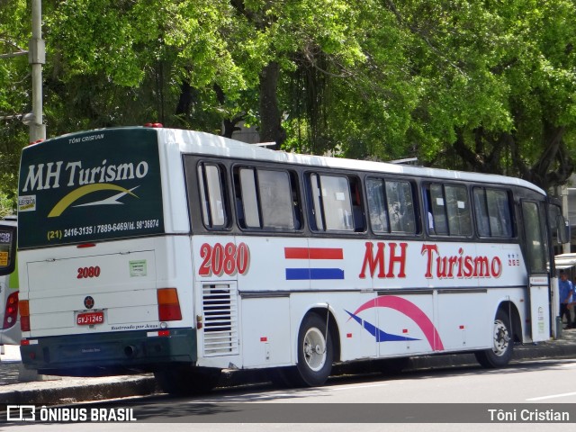 MH Transporte e Turismo 2080 na cidade de Rio de Janeiro, Rio de Janeiro, Brasil, por Tôni Cristian. ID da foto: 11914213.