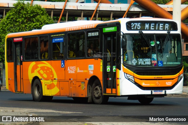Empresa de Transportes Braso Lisboa A29103 na cidade de Rio de Janeiro, Rio de Janeiro, Brasil, por Marlon Generoso. ID da foto: 11914250.