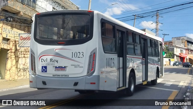 Del Rey Transportes 1023 na cidade de Carapicuíba, São Paulo, Brasil, por Bruno Brocanelli. ID da foto: 11912194.
