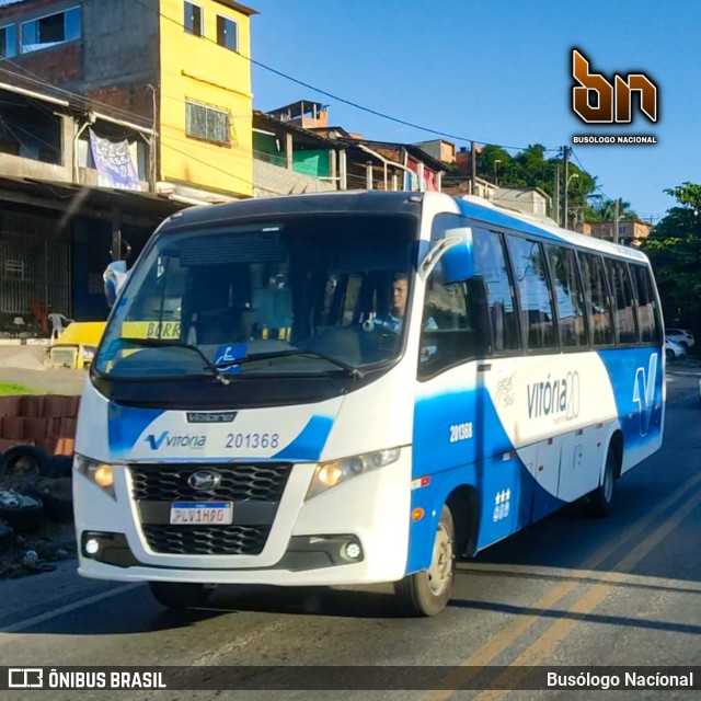 Vitória Transportes 201368 na cidade de Salvador, Bahia, Brasil, por Busólogo Nacíonal. ID da foto: 11913265.