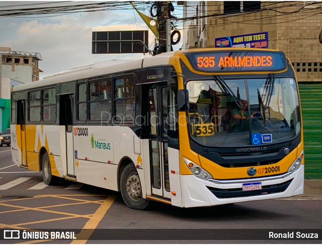 Global GNZ Transportes 0720001 na cidade de Manaus, Amazonas, Brasil, por Ronald Souza. ID da foto: 11955074.