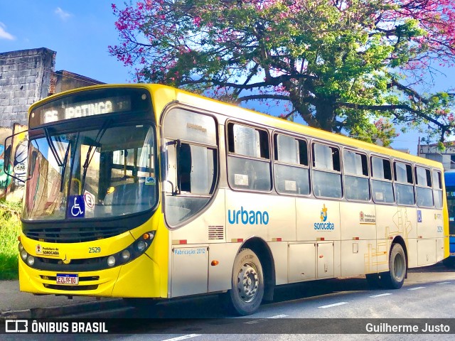City Transporte Urbano Intermodal Sorocaba 2529 na cidade de Sorocaba, São Paulo, Brasil, por Guilherme Justo. ID da foto: 11957022.