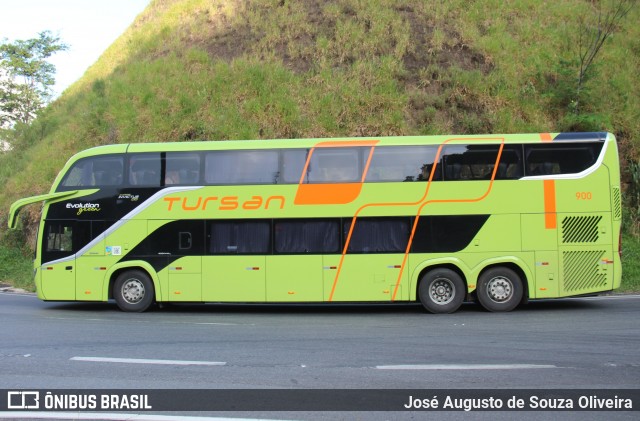 Tursan - Turismo Santo André 900 na cidade de Piraí, Rio de Janeiro, Brasil, por José Augusto de Souza Oliveira. ID da foto: 11956373.