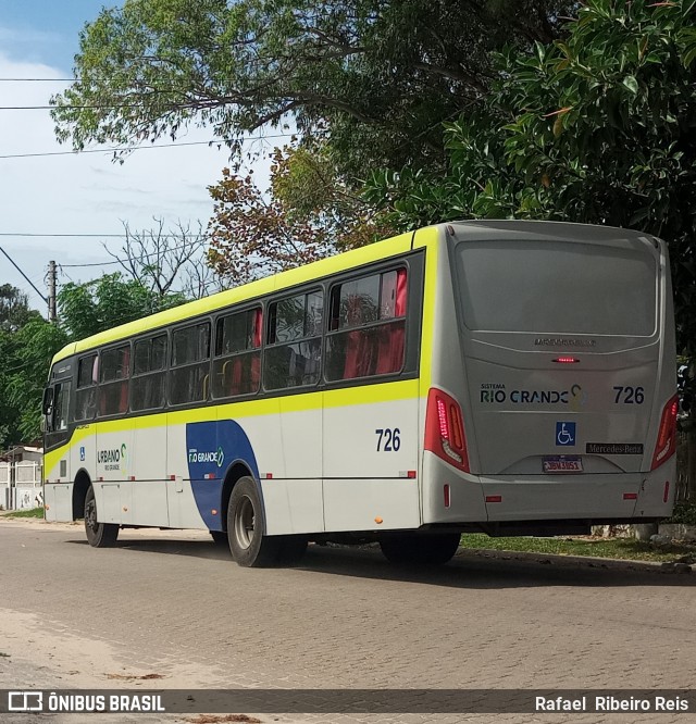 TransPessoal Transportes 726 na cidade de Rio Grande, Rio Grande do Sul, Brasil, por Rafael  Ribeiro Reis. ID da foto: 11955268.