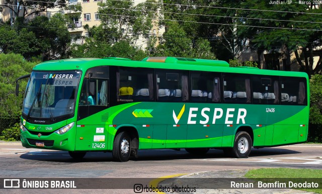 Vesper Transportes 12406 na cidade de Jundiaí, São Paulo, Brasil, por Renan  Bomfim Deodato. ID da foto: 11956482.