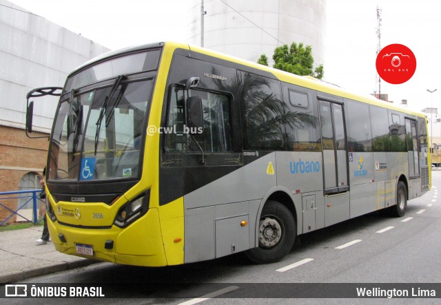 City Transporte Urbano Intermodal Sorocaba 2656 na cidade de Sorocaba, São Paulo, Brasil, por Wellington Lima. ID da foto: 11954941.