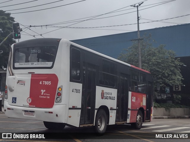 Pêssego Transportes 4 7805 na cidade de São Paulo, São Paulo, Brasil, por MILLER ALVES. ID da foto: 11956917.