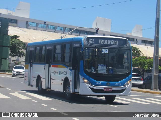 Transportadora Globo 764 na cidade de Recife, Pernambuco, Brasil, por Jonathan Silva. ID da foto: 11955508.