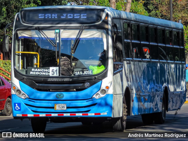 Buses Guadalupe 138 na cidade de San José, San José, Costa Rica, por Andrés Martínez Rodríguez. ID da foto: 11956402.