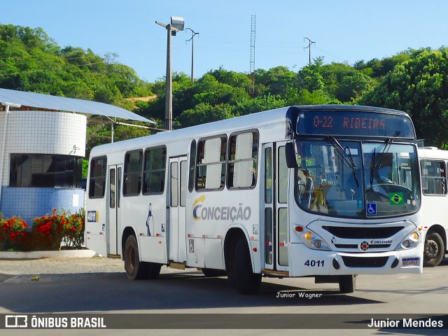 Empresa de Transportes Nossa Senhora da Conceição 4011 na cidade de Natal, Rio Grande do Norte, Brasil, por Junior Mendes. ID da foto: 11955672.