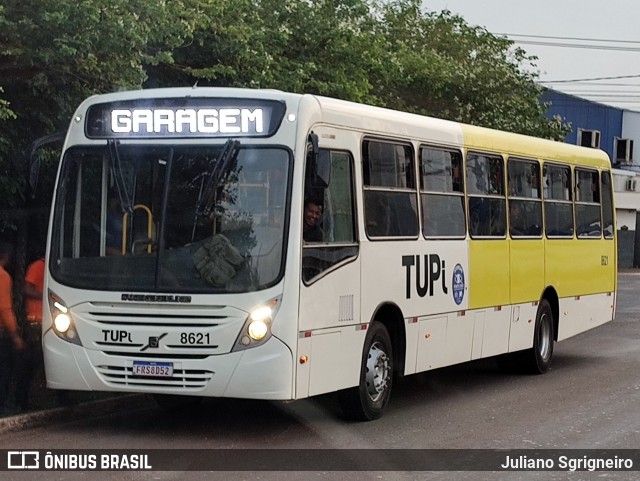 TUPi Transportes Urbanos Piracicaba 8621 na cidade de Piracicaba, São Paulo, Brasil, por Juliano Sgrigneiro. ID da foto: 11955388.