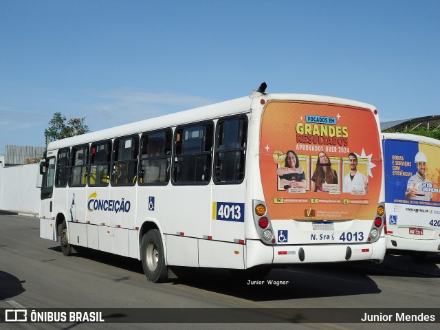 Empresa de Transportes Nossa Senhora da Conceição 4013 na cidade de Natal, Rio Grande do Norte, Brasil, por Junior Mendes. ID da foto: 11955690.