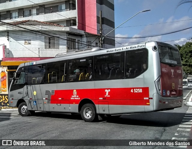 Allibus Transportes 4 5258 na cidade de São Paulo, São Paulo, Brasil, por Gilberto Mendes dos Santos. ID da foto: 11957189.