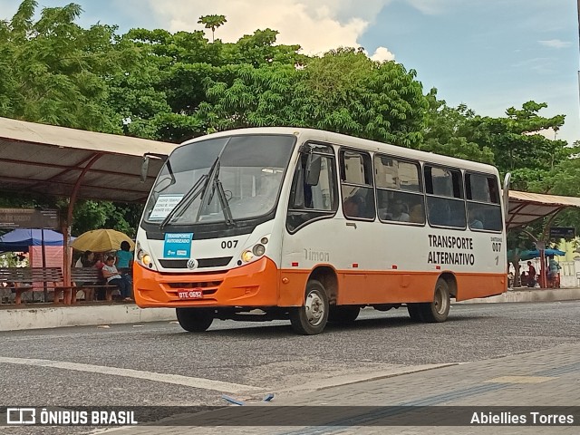 Transporte Alternativo de Timon 007 na cidade de Teresina, Piauí, Brasil, por Abiellies Torres. ID da foto: 11959281.