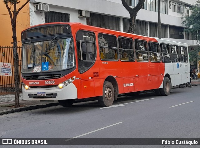 Companhia Coordenadas de Transportes 90506 na cidade de Belo Horizonte, Minas Gerais, Brasil, por Fábio Eustáquio. ID da foto: 11959154.