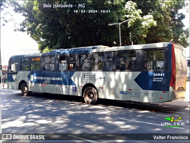 SM Transportes 20941 na cidade de Belo Horizonte, Minas Gerais, Brasil, por Valter Francisco. ID da foto: 11958150.