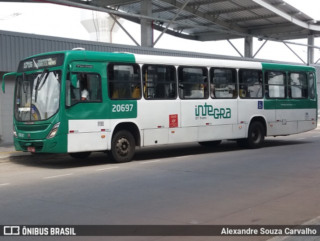 OT Trans - Ótima Salvador Transportes 20697 na cidade de Salvador, Bahia, Brasil, por Alexandre Souza Carvalho. ID da foto: 11958512.
