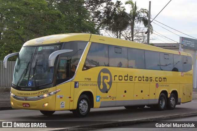 RodeRotas - Rotas de Viação do Triângulo 7758 na cidade de Curitiba, Paraná, Brasil, por Gabriel Marciniuk. ID da foto: 11957872.