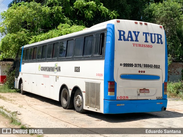 Ray Tur Turismo 1028 na cidade de Paulista, Pernambuco, Brasil, por Eduardo Santana. ID da foto: 11957652.