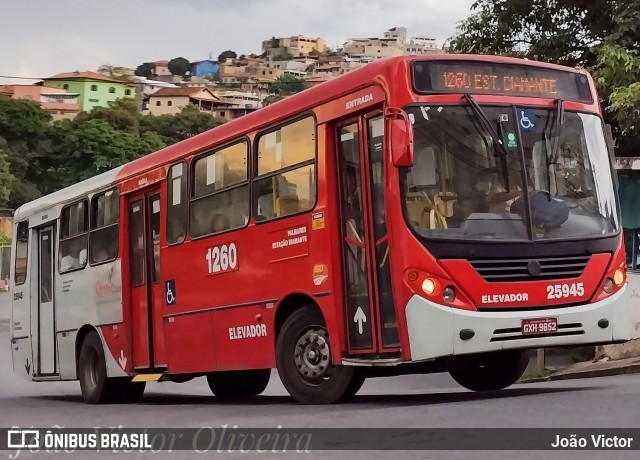 Autotrans > Turilessa 25945 na cidade de Belo Horizonte, Minas Gerais, Brasil, por João Victor. ID da foto: 11960897.