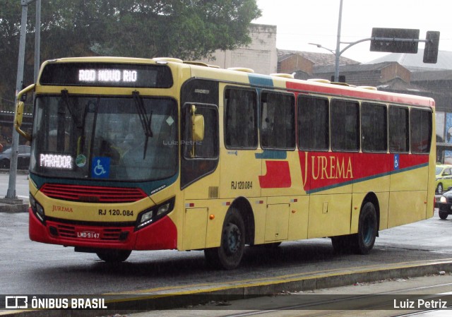 Auto Viação Jurema RJ 120.084 na cidade de Rio de Janeiro, Rio de Janeiro, Brasil, por Luiz Petriz. ID da foto: 11960801.