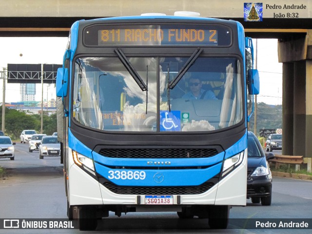 Urbi Mobilidade Urbana 338869 na cidade de Samambaia, Distrito Federal, Brasil, por Pedro Andrade. ID da foto: 11960890.