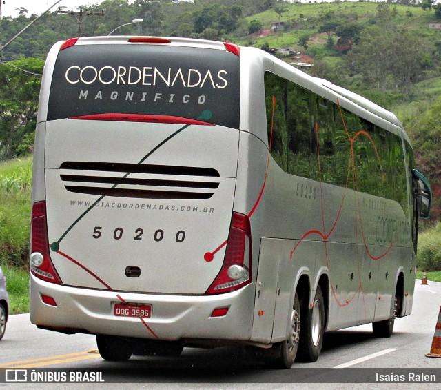 Companhia Coordenadas de Transportes 50200 na cidade de Santos Dumont, Minas Gerais, Brasil, por Isaias Ralen. ID da foto: 11959374.