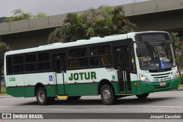 Jotur - Auto Ônibus e Turismo Josefense 1288 na cidade de Florianópolis, Santa Catarina, Brasil, por Jovani Cecchin. ID da foto: 11961237.