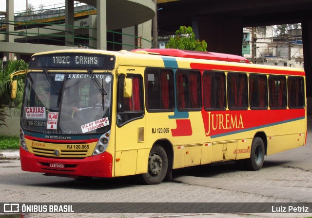 Auto Viação Jurema RJ 120.065 na cidade de Duque de Caxias, Rio de Janeiro, Brasil, por Luiz Petriz. ID da foto: 11960803.