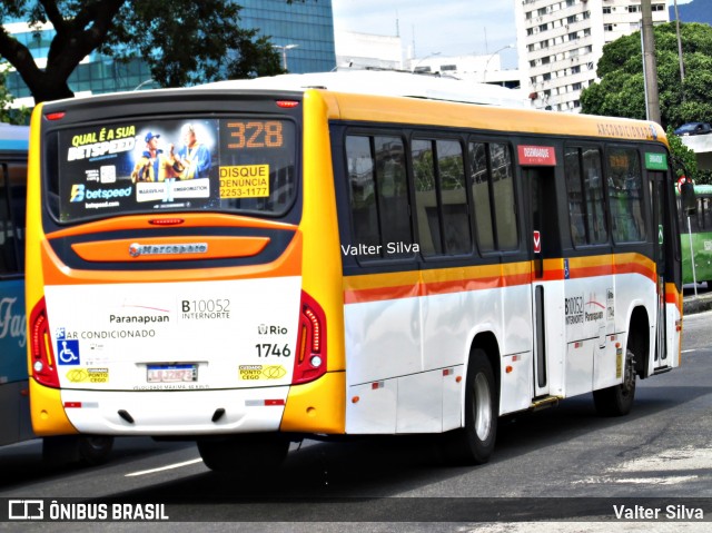 Transportes Paranapuan B10052 na cidade de Rio de Janeiro, Rio de Janeiro, Brasil, por Valter Silva. ID da foto: 11960095.