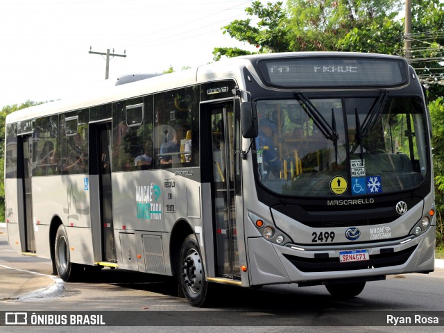 SIT Macaé Transportes 2499 na cidade de Macaé, Rio de Janeiro, Brasil, por Ryan Rosa. ID da foto: 11960585.