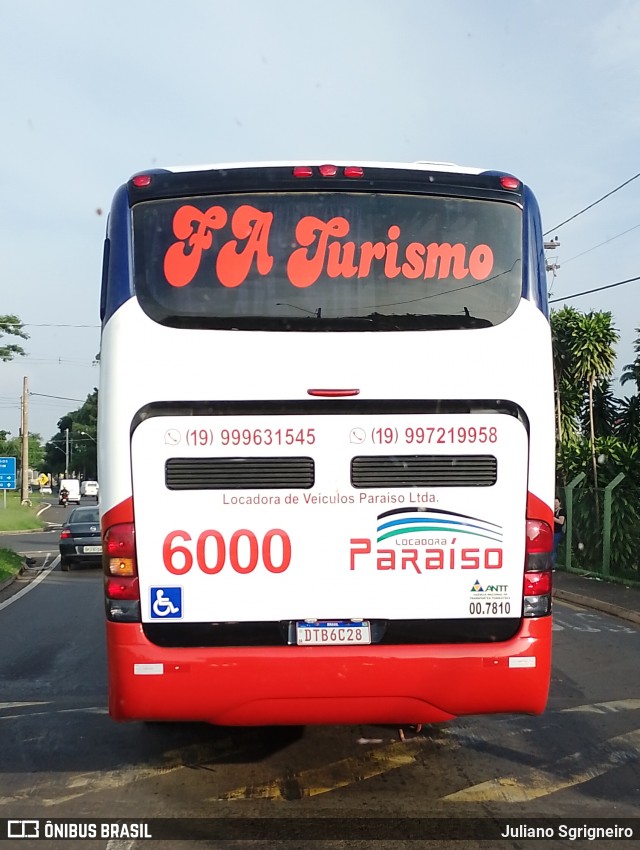 FA Turismo 6000 na cidade de Piracicaba, São Paulo, Brasil, por Juliano Sgrigneiro. ID da foto: 11962022.
