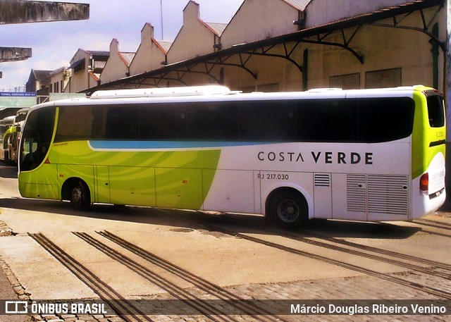 Costa Verde Transportes RJ 217.030 na cidade de Rio de Janeiro, Rio de Janeiro, Brasil, por Márcio Douglas Ribeiro Venino. ID da foto: 11963134.