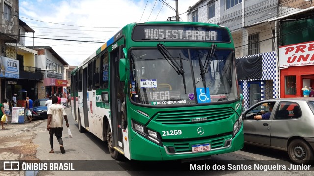 OT Trans - Ótima Salvador Transportes 21269 na cidade de Salvador, Bahia, Brasil, por Mario dos Santos Nogueira Junior. ID da foto: 11961581.