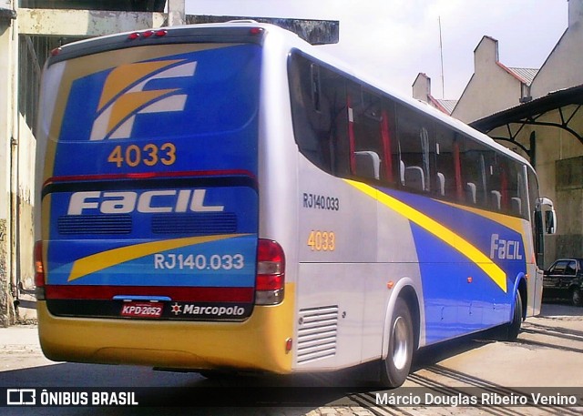 Fácil Transportes e Turismo RJ 140.033 na cidade de Rio de Janeiro, Rio de Janeiro, Brasil, por Márcio Douglas Ribeiro Venino. ID da foto: 11963025.