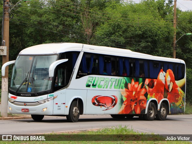 Eucatur - Empresa União Cascavel de Transportes e Turismo 4944 na cidade de Cuiabá, Mato Grosso, Brasil, por João Victor. ID da foto: 11963238.