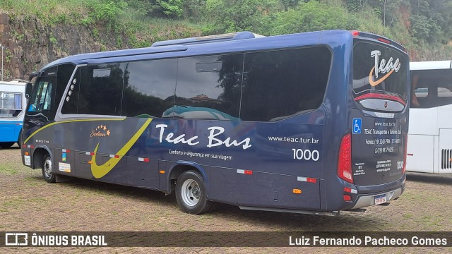 Teac Transportes e Turismo 1000 na cidade de Campinas, São Paulo, Brasil, por Luiz Fernando Pacheco Gomes. ID da foto: 11964098.