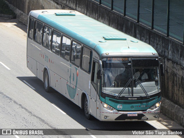 RD Transportes 812 na cidade de Salvador, Bahia, Brasil, por Victor São Tiago Santos. ID da foto: 11962720.