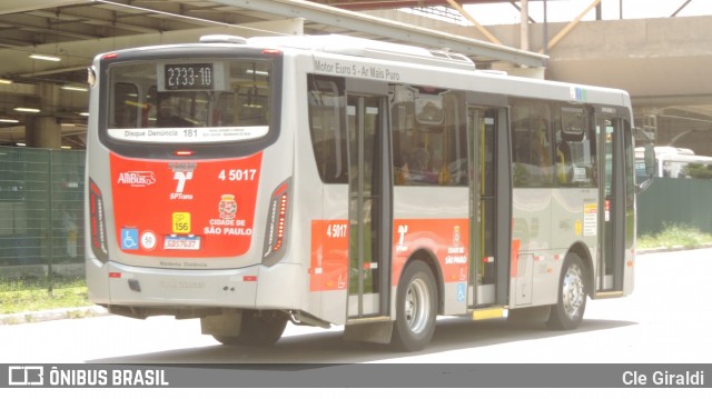 Allibus Transportes 4 5017 na cidade de São Paulo, São Paulo, Brasil, por Cle Giraldi. ID da foto: 11961855.