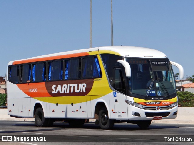 Saritur - Santa Rita Transporte Urbano e Rodoviário 30900 na cidade de Belo Horizonte, Minas Gerais, Brasil, por Tôni Cristian. ID da foto: 11963206.