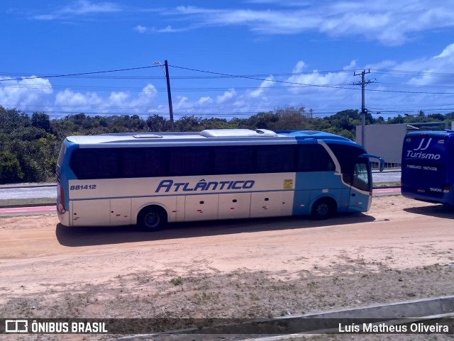 ATT - Atlântico Transportes e Turismo 881412 na cidade de Mata de São João, Bahia, Brasil, por Luís Matheus Oliveira. ID da foto: 11963686.