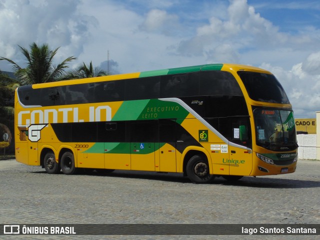 Empresa Gontijo de Transportes 23000 na cidade de Eunápolis, Bahia, Brasil, por Iago Santos Santana. ID da foto: 11964086.
