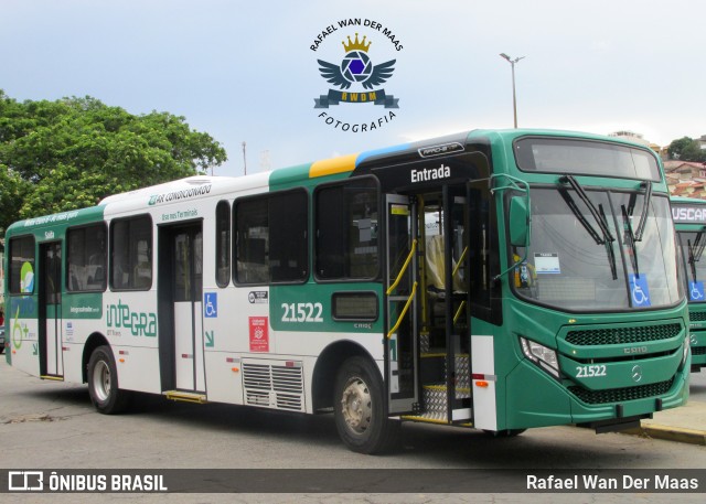 OT Trans - Ótima Salvador Transportes 21522 na cidade de Belo Horizonte, Minas Gerais, Brasil, por Rafael Wan Der Maas. ID da foto: 11962615.