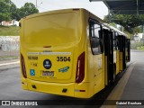 Auto Ônibus Três Irmãos 3504 na cidade de Jundiaí, São Paulo, Brasil, por Gabriel Brunhara. ID da foto: :id.