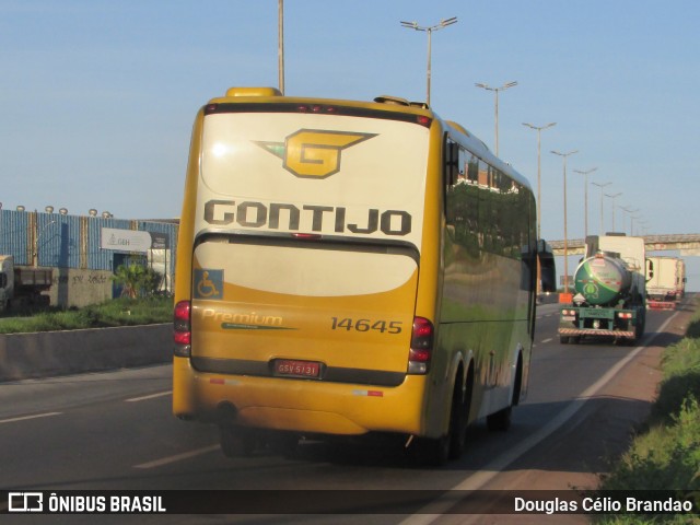 Empresa Gontijo de Transportes 14645 na cidade de Belo Horizonte, Minas Gerais, Brasil, por Douglas Célio Brandao. ID da foto: 11965836.